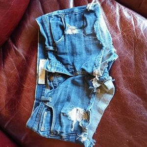 Abercrombie jean shorts